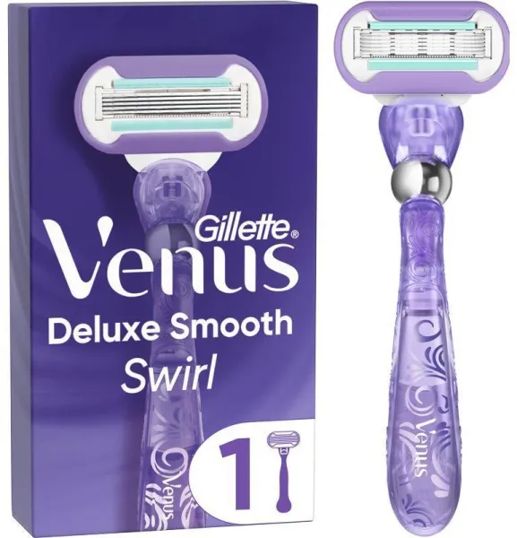 Gillette Venus Deluxe Smooth Swirl Manuell Barberhøvel