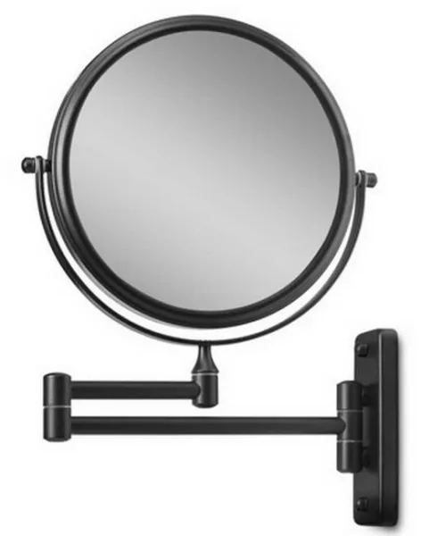 Gillian Jones - Veggspeil x10 Forstørrelse - Matt Svart